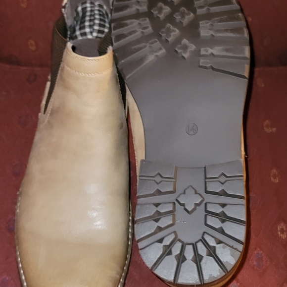 Bruno Marc vintaged leather dress boots 14 - Picture 4 of 4